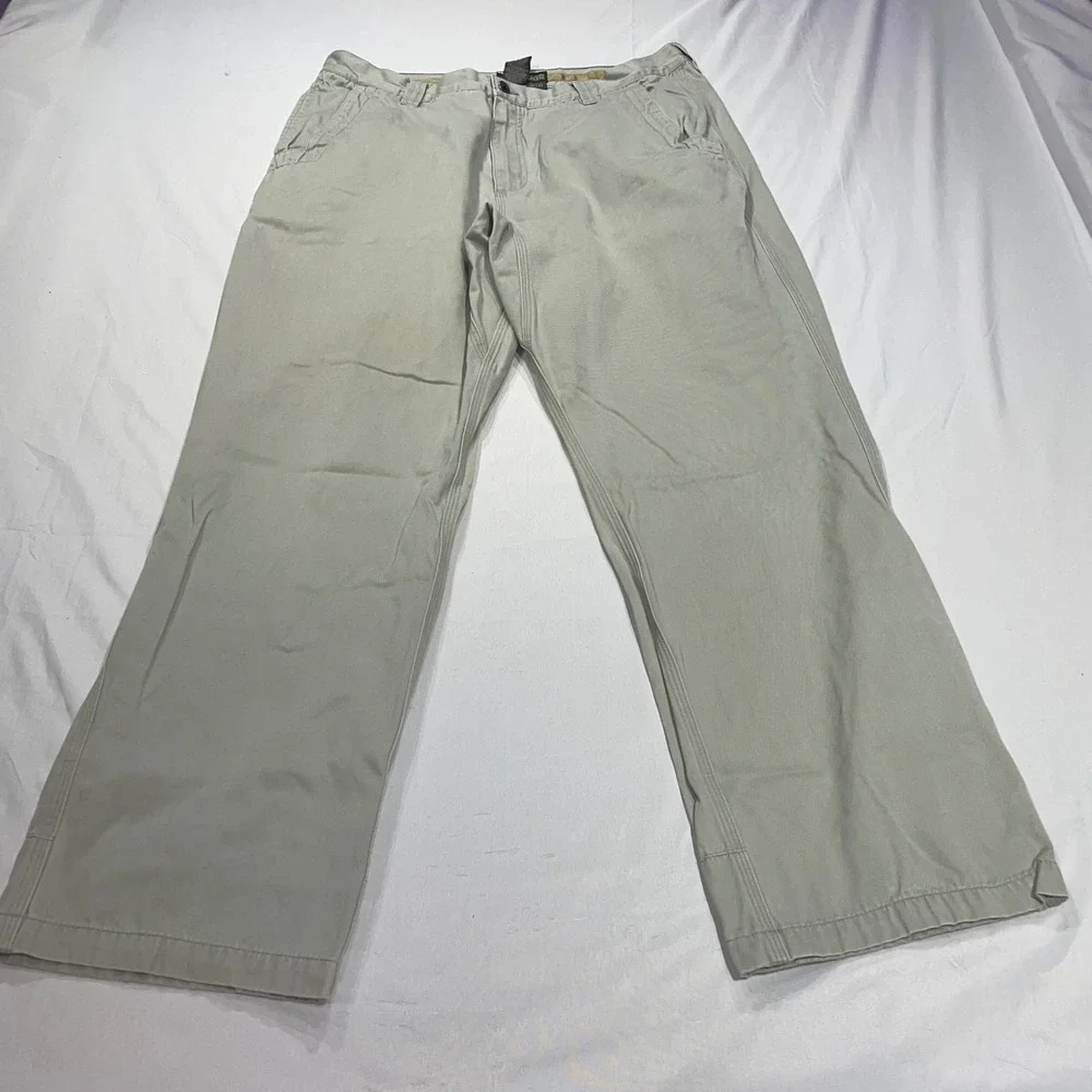 Mountain Khakis Teton Twill Pants Mens 38x32 Khaki Tan Cotton Straight Leg Chino